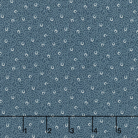 Bandana Bliss - Horseshoes Navy Yardage