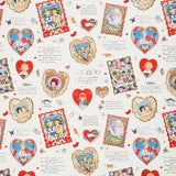 Be My Valentine - Patchwork Cream Yardage