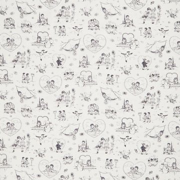 Be My Valentine - Toile Cream Yardage