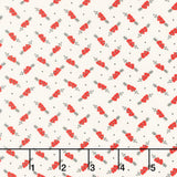 Be My Valentine - Hearts and Arrows Cream Yardage