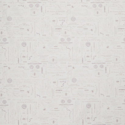 108" Premium Quilt Backs - Bee Script Cream 108" Wide Backing
