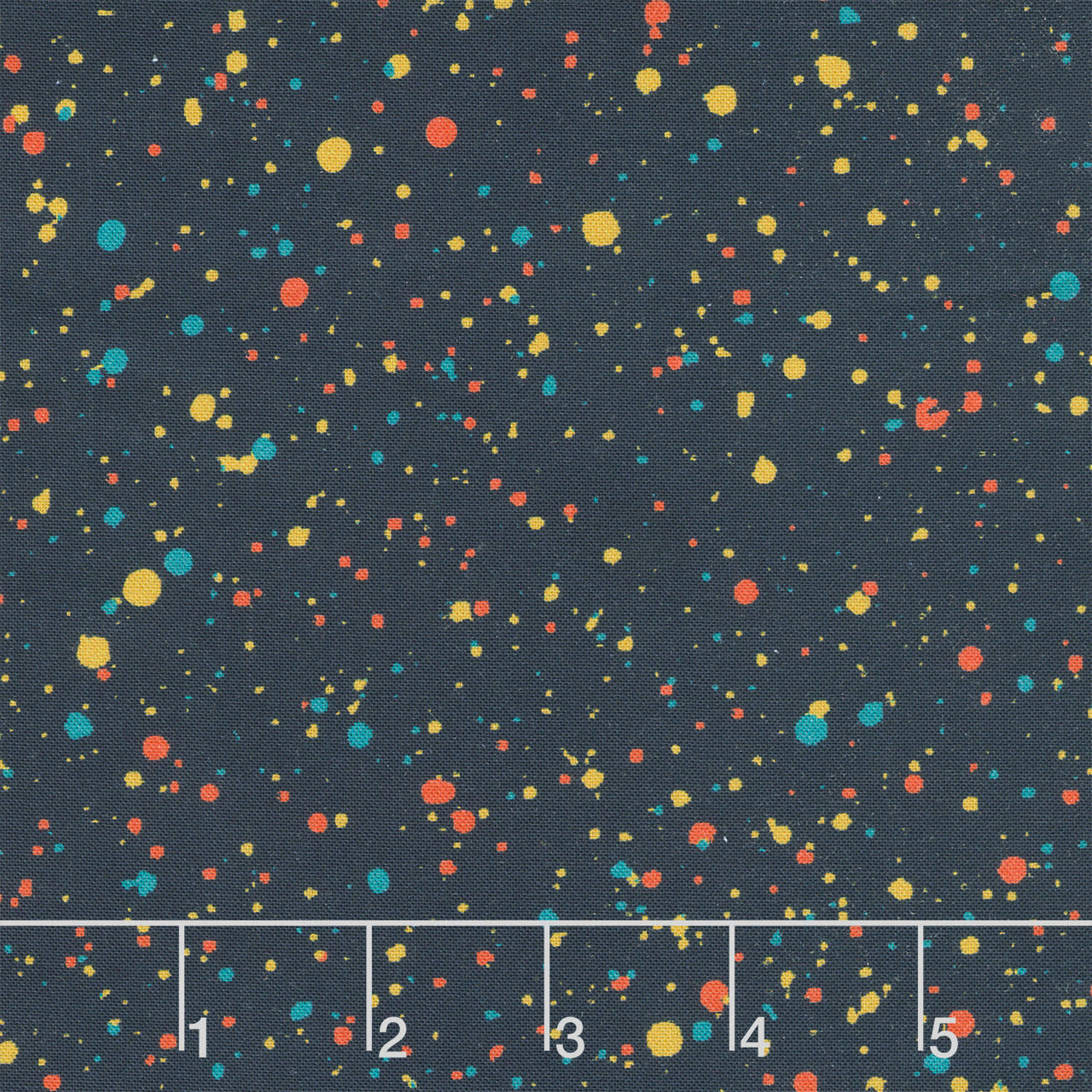 108" Premium Quilt Backs - Splatter Multi 108" Wide Backing