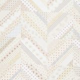 Convenience Cloth - Strip Block Cheater Cloth Cream Yardage