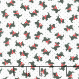 Aunt Grace Goes Bold - Scottie Dogs Black Yardage
