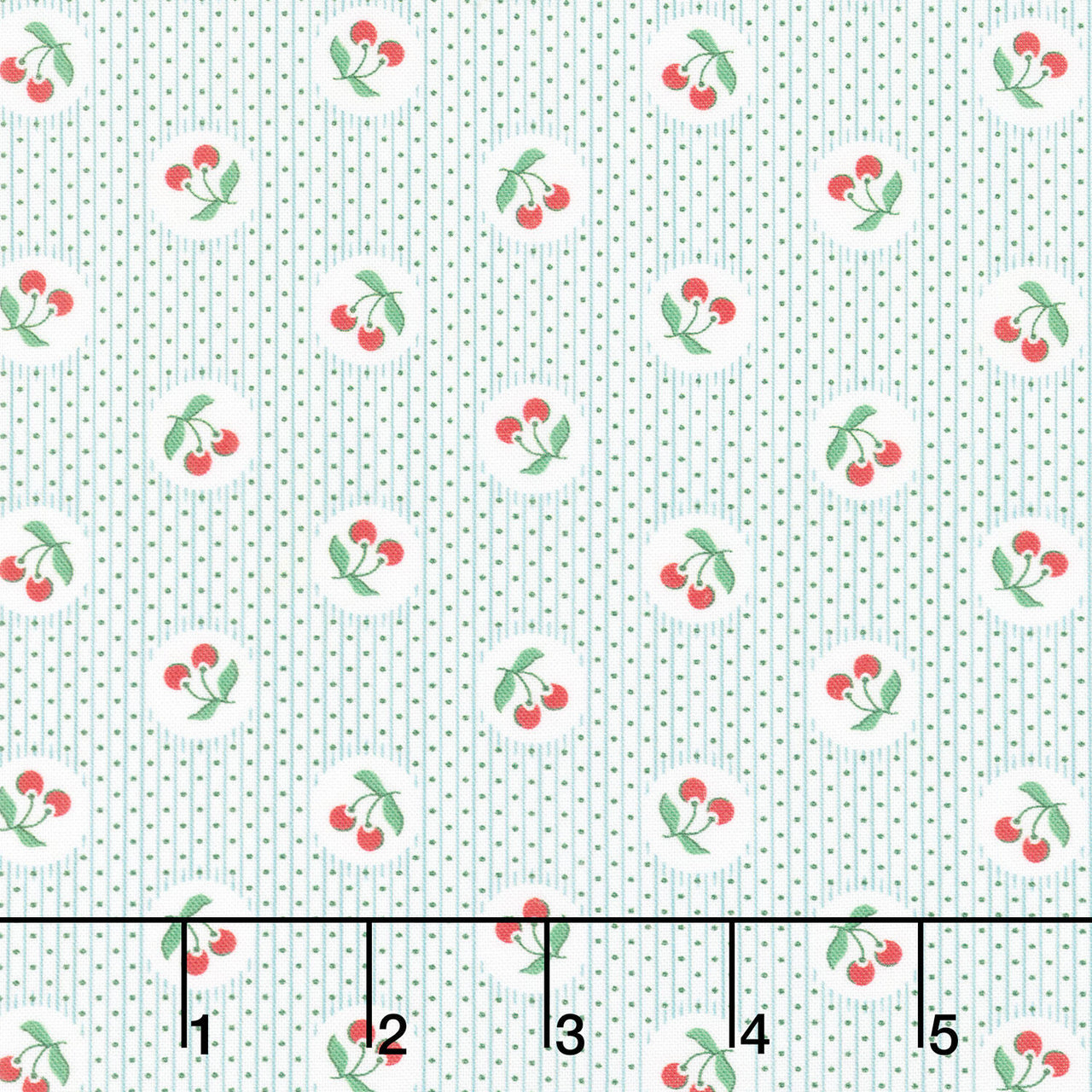 Aunt Grace Goes Bold - Cherries Multi Yardage