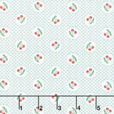 Aunt Grace Goes Bold - Cherries Multi Yardage