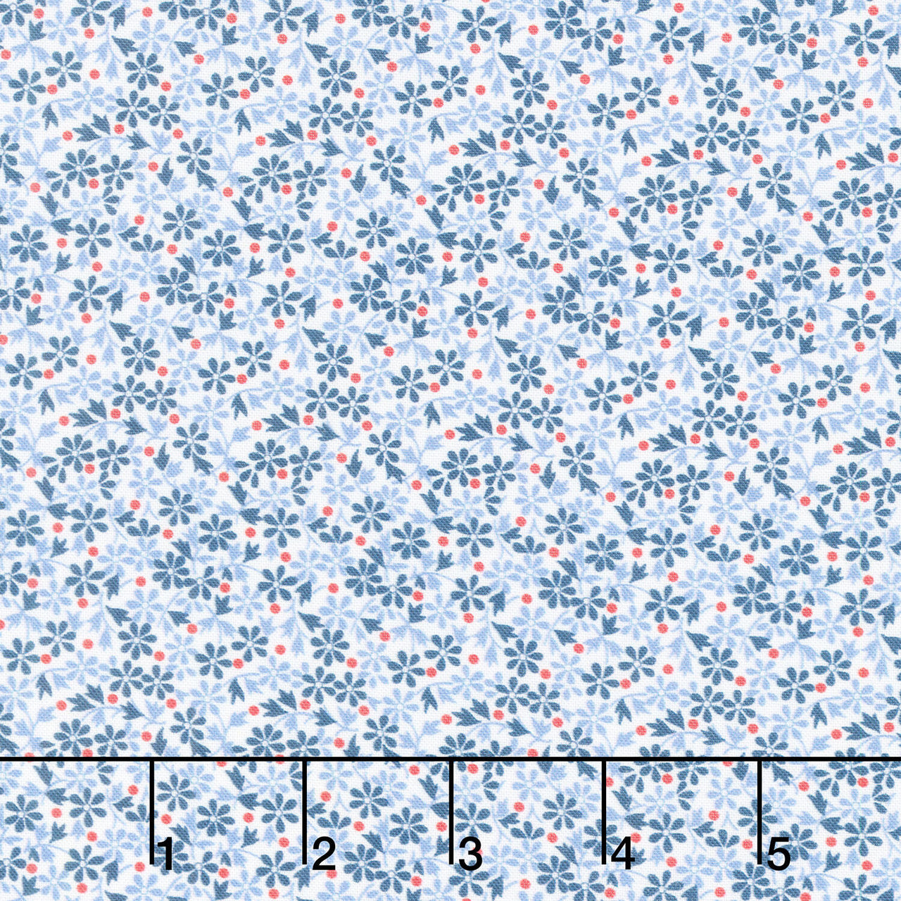 Aunt Grace Goes Bold - Daisy Sky Yardage