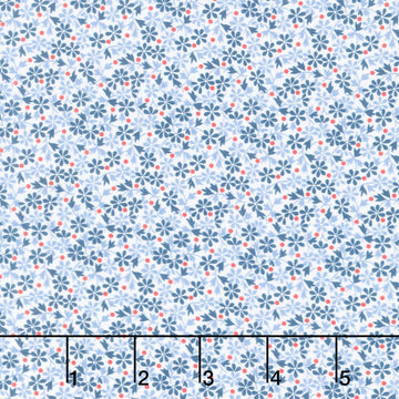 Aunt Grace Goes Bold - Daisy Sky Yardage