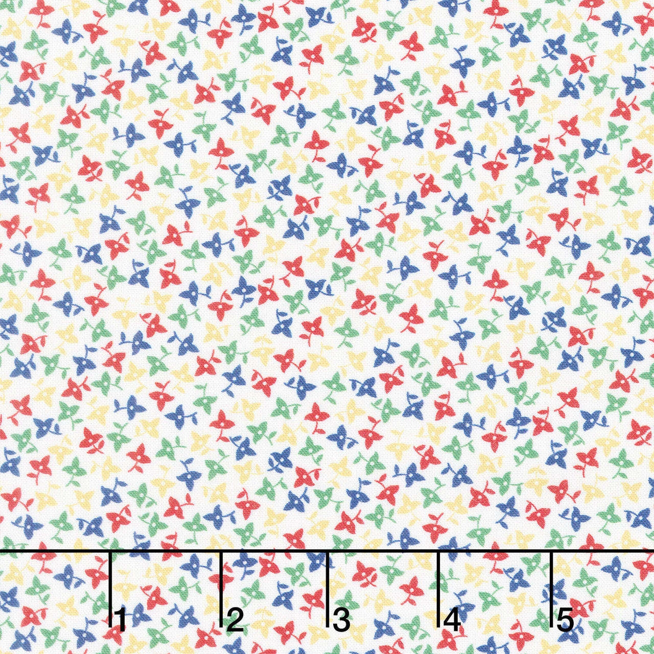 Aunt Grace Goes Bold - Triple Leaves Multi Yardage