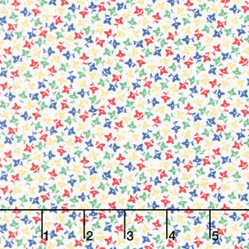 Aunt Grace Goes Bold - Triple Leaves Multi Yardage