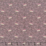 Plumberry Farm - Passion Flowers Mauve Yardage