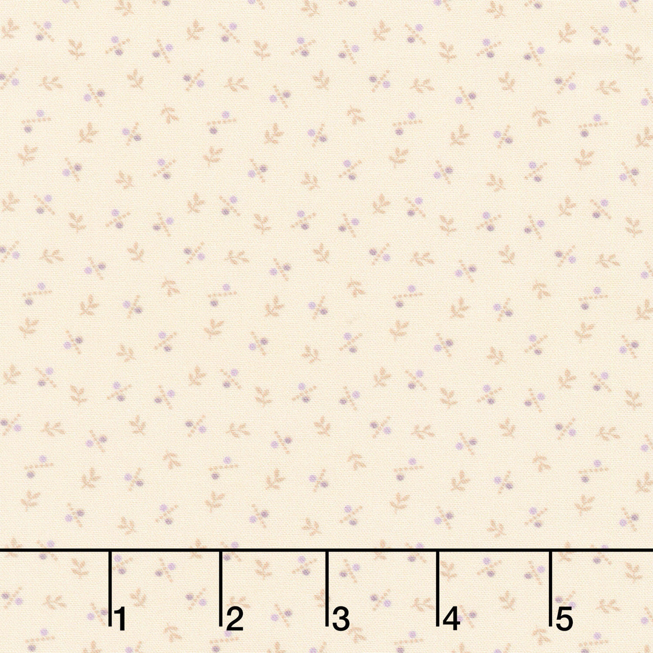 Plumberry Farm - Tossed Plums Cream Yardage