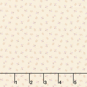 Plumberry Farm - Tossed Plums Cream Yardage