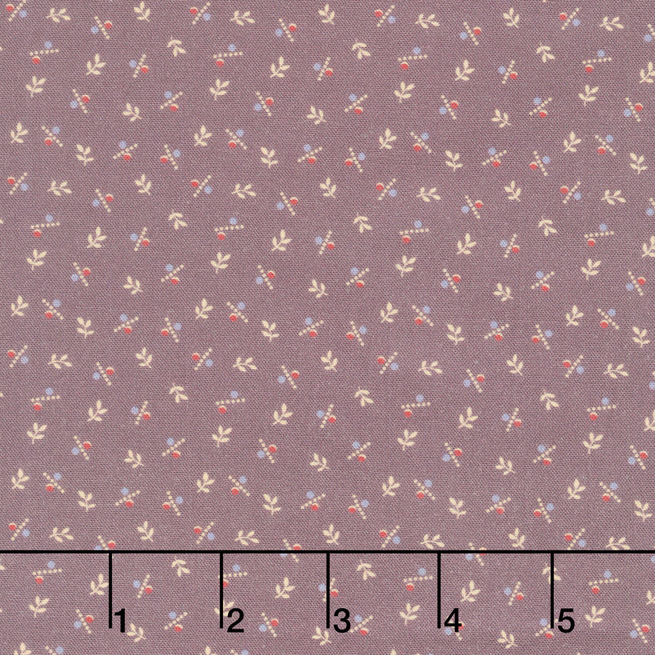 Plumberry Farm - Tossed Plums Mauve Yardage