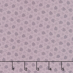 Plumberry Farm - Tossed Leaves Mauve Yardage