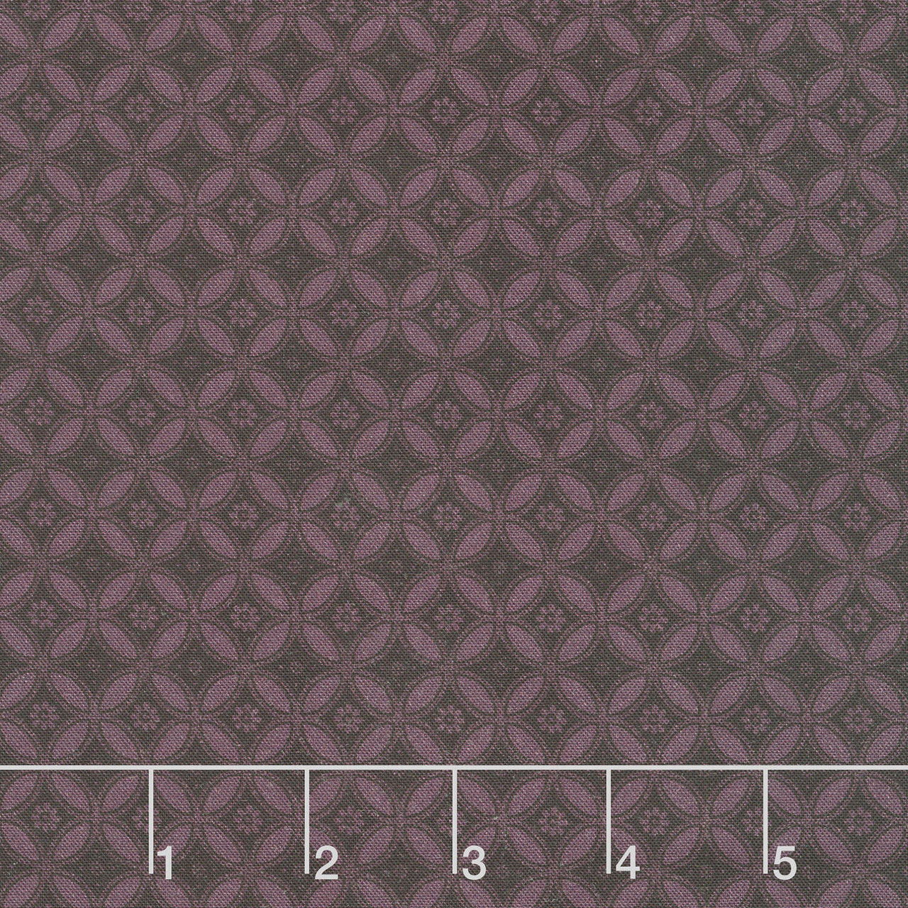 Plumberry Farm - Midnight Maze Purple Yardage