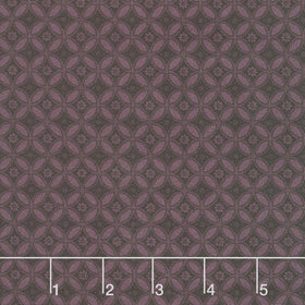 Plumberry Farm - Midnight Maze Purple Yardage