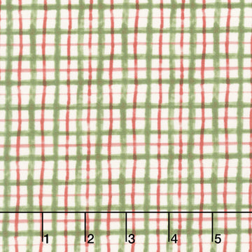 Friends & Flakes - Plaid Multi Yardage