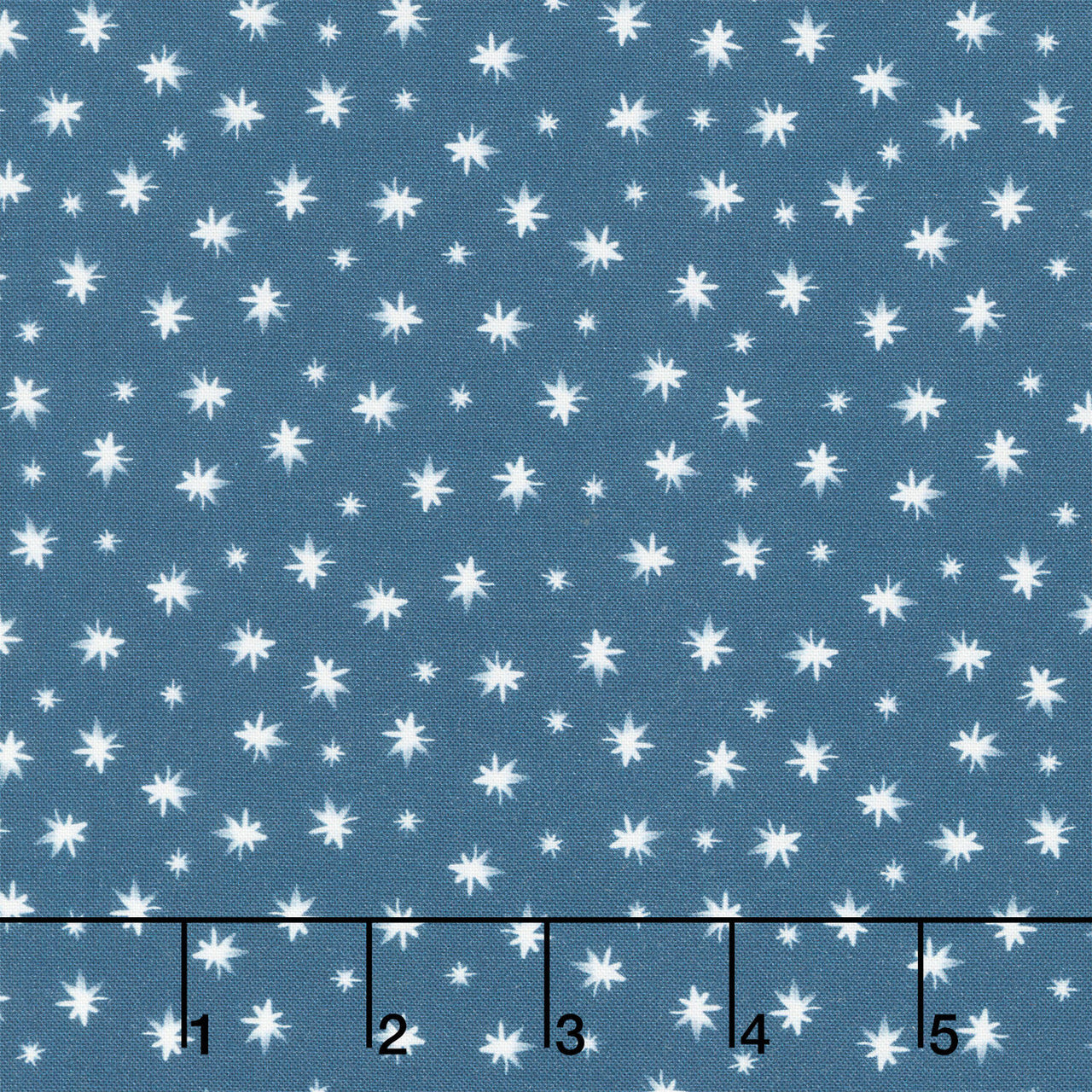 Friends & Flakes - Star Navy Yardage
