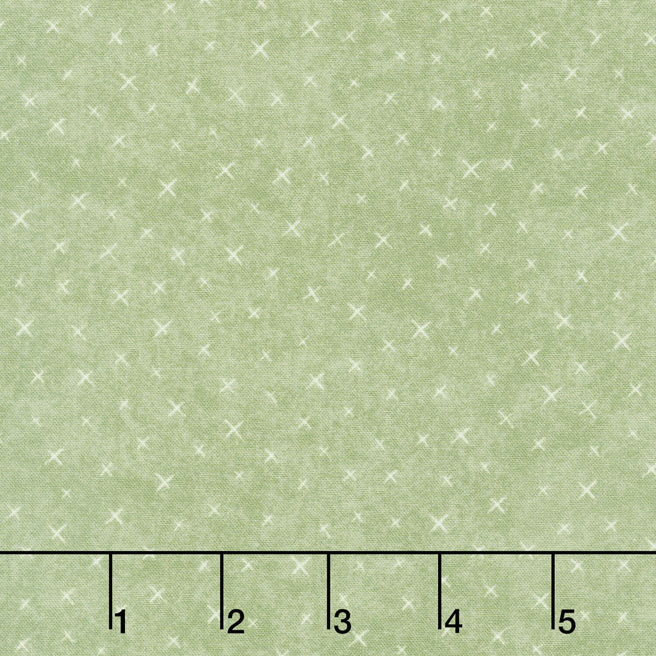 Friends & Flakes - Texture Green Yardage