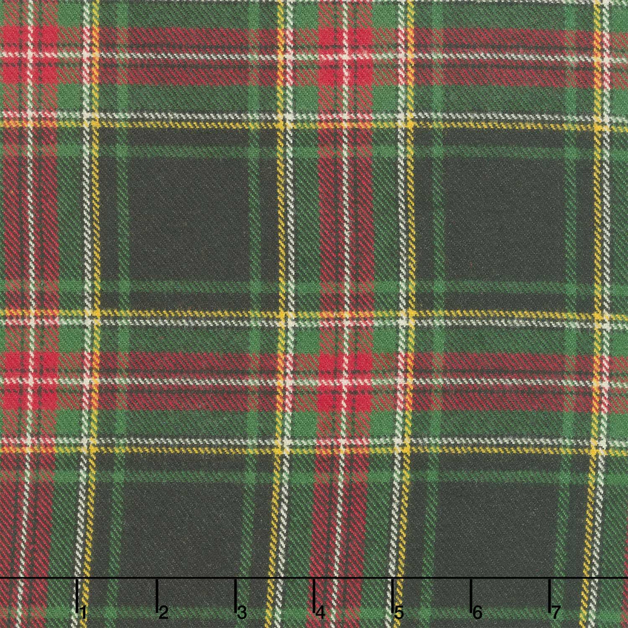 Primo Plaids Flannel - Holiday Cheer Stewart Plaid Multi Yardage