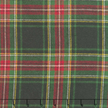 Primo Plaids Flannel - Holiday Cheer Stewart Plaid Multi Yardage