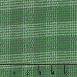 Primo Plaids Flannel - Holiday Cheer Glen Plaid Green Yardage