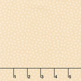 Love Letters - Leaves Gold Yardage