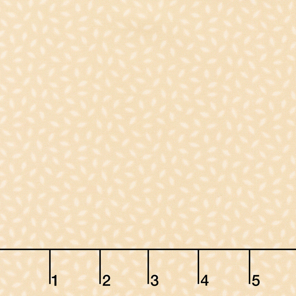 Love Letters - Leaves Gold Yardage