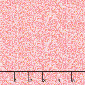 Aunt Grace Rock My Baby - Dandelion Pink Yardage