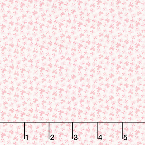 Aunt Grace Rock My Baby - Bows Pink Yardage