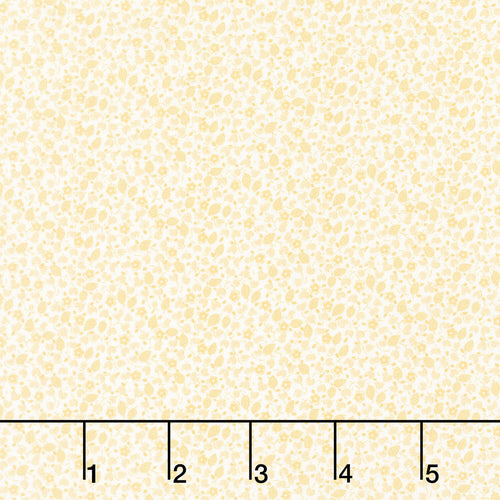 Aunt Grace Rock My Baby - Ditsy Yellow Yardage
