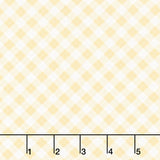 Aunt Grace Rock My Baby - Plaid Yellow Yardage