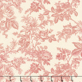 Modern Classics - Toile Red Yardage