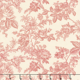 Modern Classics - Toile Red Yardage