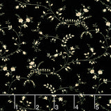 Modern Classics - Wispy Black Yardage