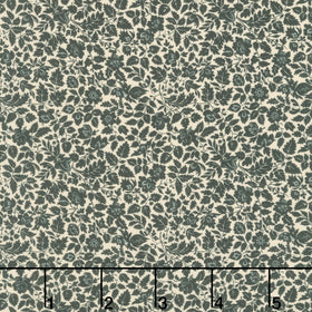 Modern Classics - Flower Field Black Yardage