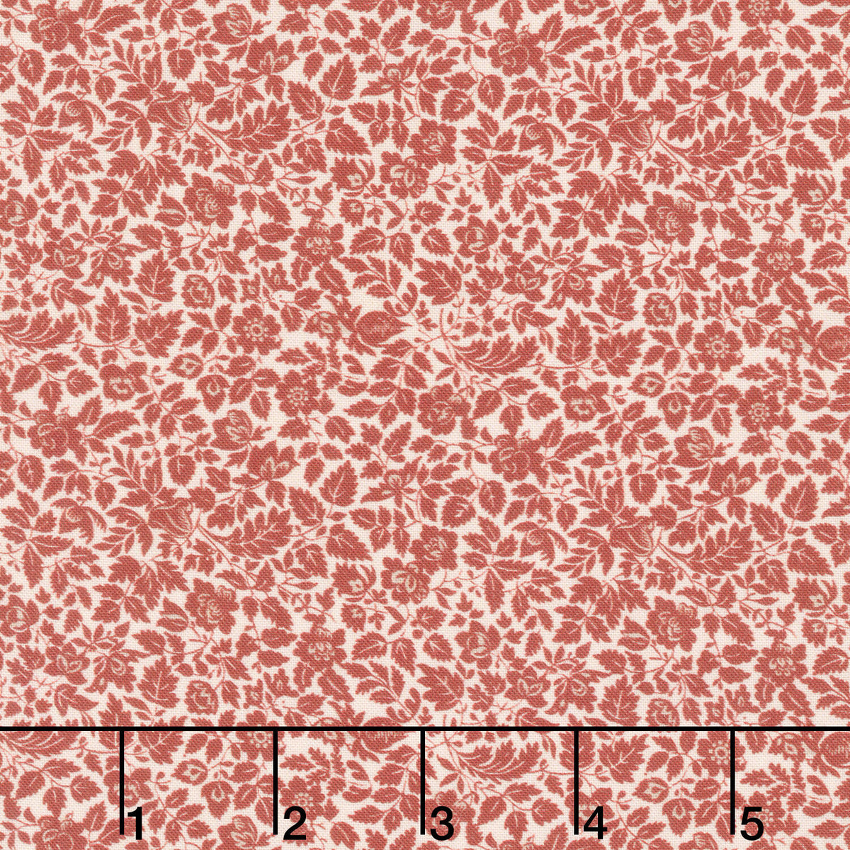 Modern Classics - Flower Field Red Yardage