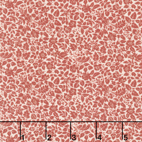 Modern Classics - Flower Field Red Yardage
