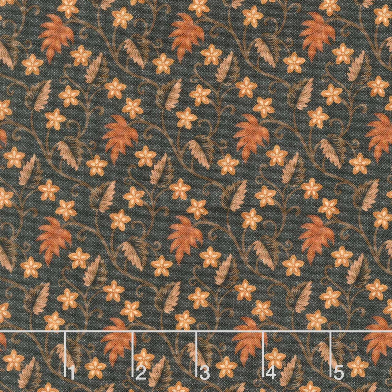 Midnight Cheddar - Autumn's Bounty Black Yardage