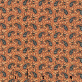Midnight Cheddar - Paisley Parade Cheddar Yardage
