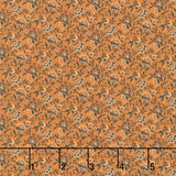 Midnight Cheddar - Fall Flowers Cheddar Yardage