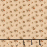 Midnight Cheddar - Cheddar Buds Beige Yardage