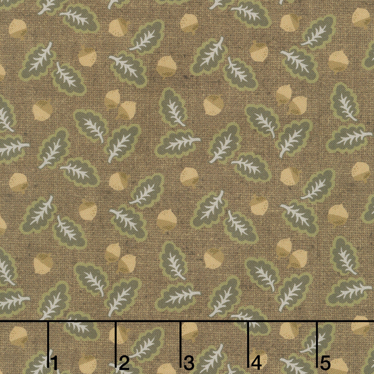 Oak Alley - Acorn Green Yardage