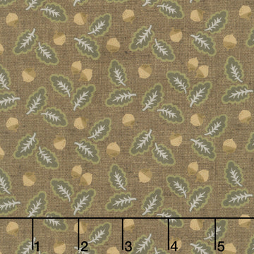 Oak Alley - Acorn Green Yardage