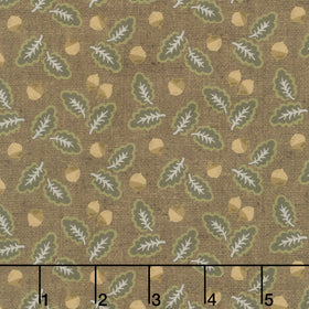 Oak Alley - Acorn Green Yardage