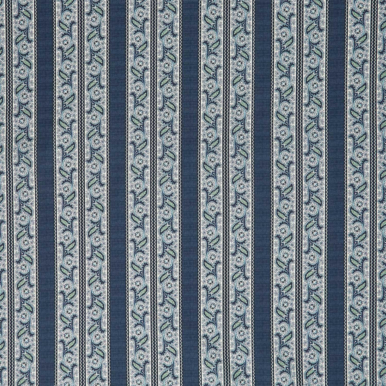 Blue Palisades - Stripe Navy Yardage