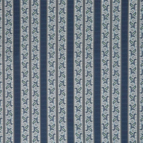 Blue Palisades - Stripe Navy Yardage