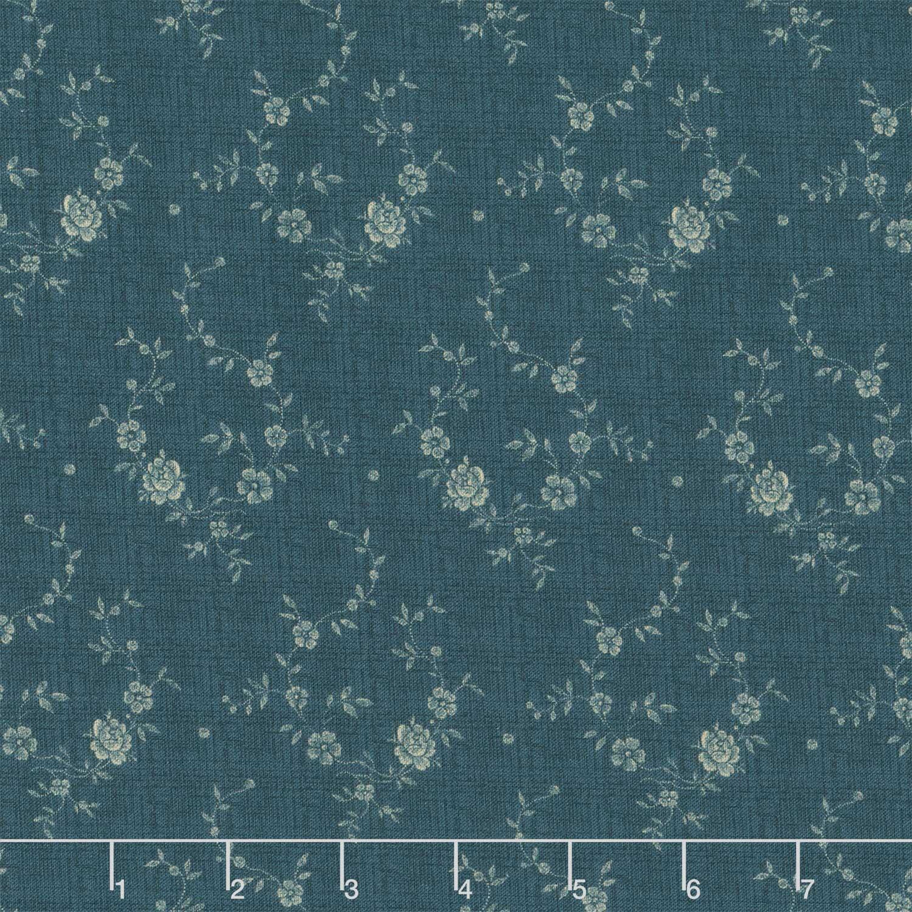 Blue Palisades - Roses Blue Yardage