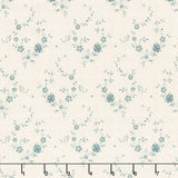 Blue Palisades - Roses Cream Yardage